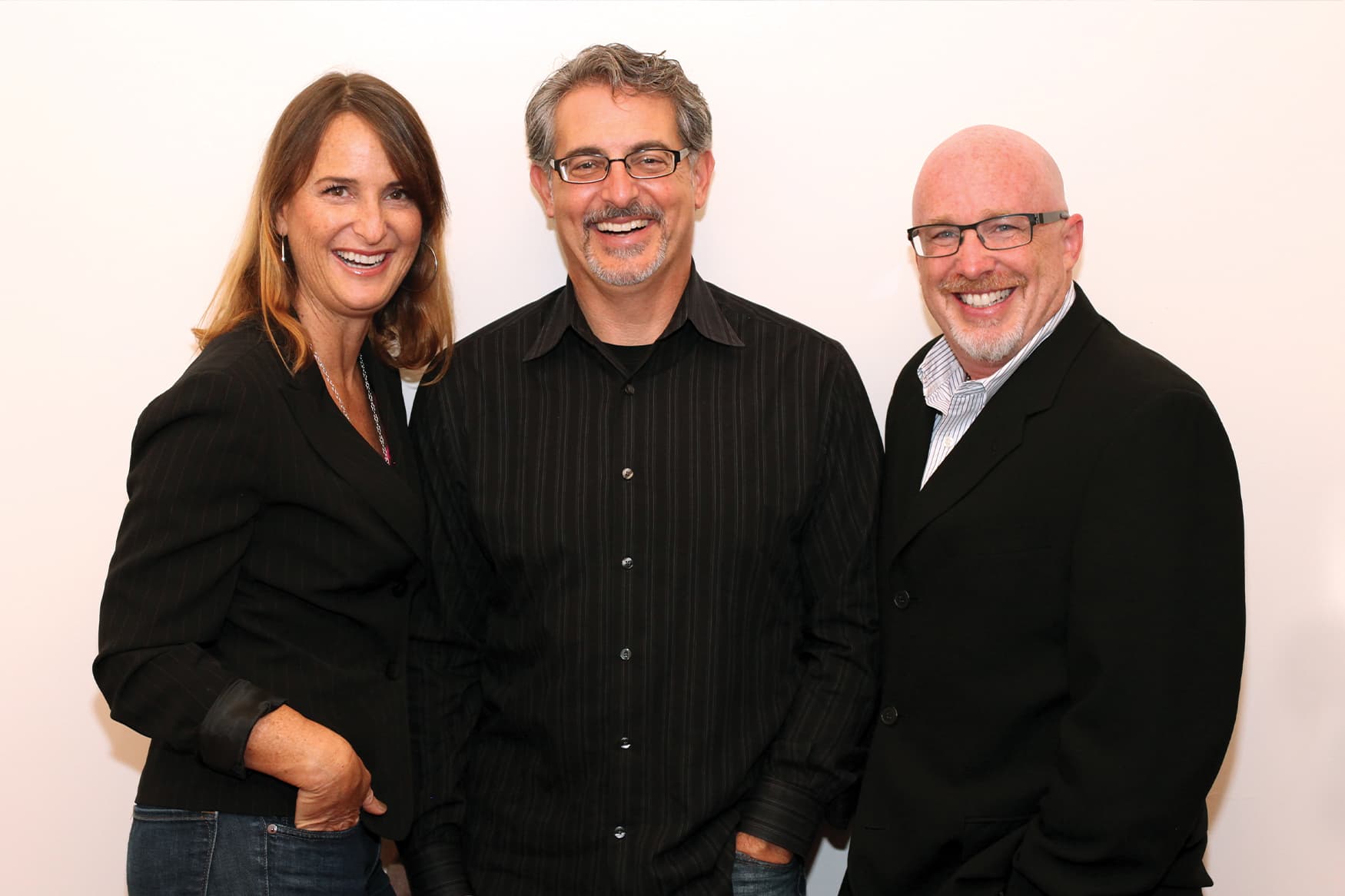 RSM Design’s three founding members: (from left to right) Suzanne, Martin, and Harry. 